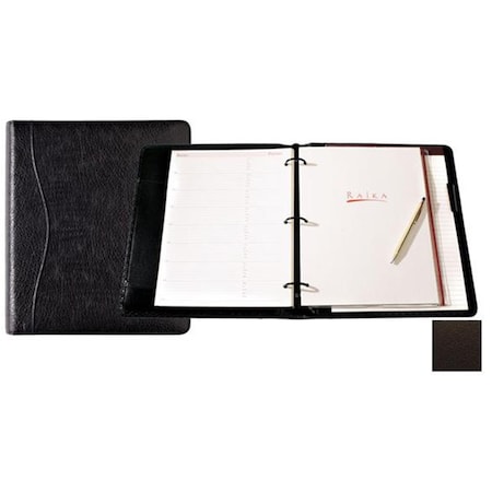 8in X 11in Planner Binder With System Brown